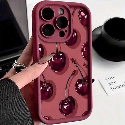 Cherry iphone case 16 15 - cherry,