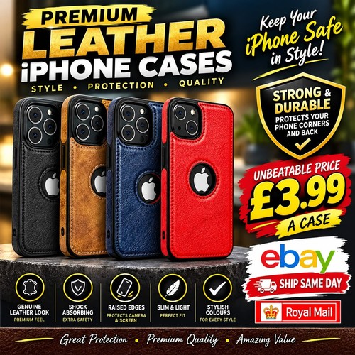 Leather luxury case - for, iphone