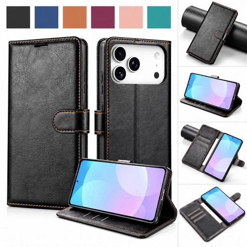 Leather wallet case for - wallet, iphone