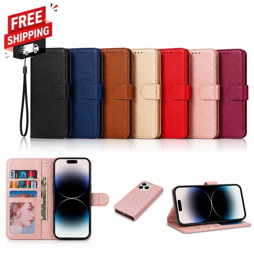 2026 leather flip phone wallet - leather,